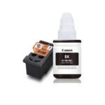 Kit Canon Cabeça de Impressão e Tinta BH-1 GI-190BK 692C004AA | G3111 G4110 G4111 | Original